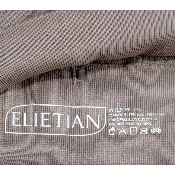 Elietian Ultra Soft Bralette Extreme Stretch Seamless Brown/Taupe Womens New - Picture 3 of 5